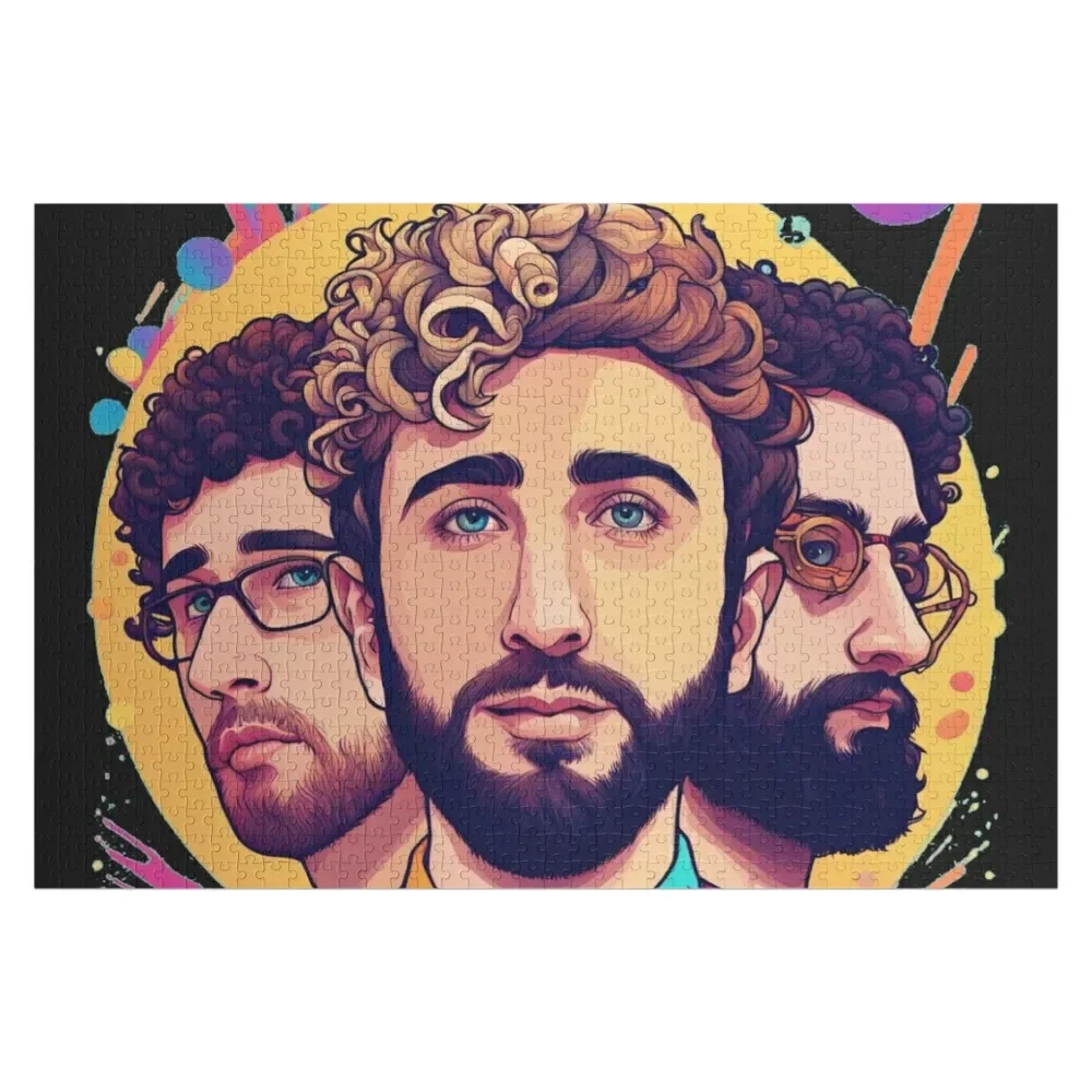 AJR Band Jigsaw Puzzle Iq Presentes Personalizados Quebra-cabeça de Madeira Personalizado