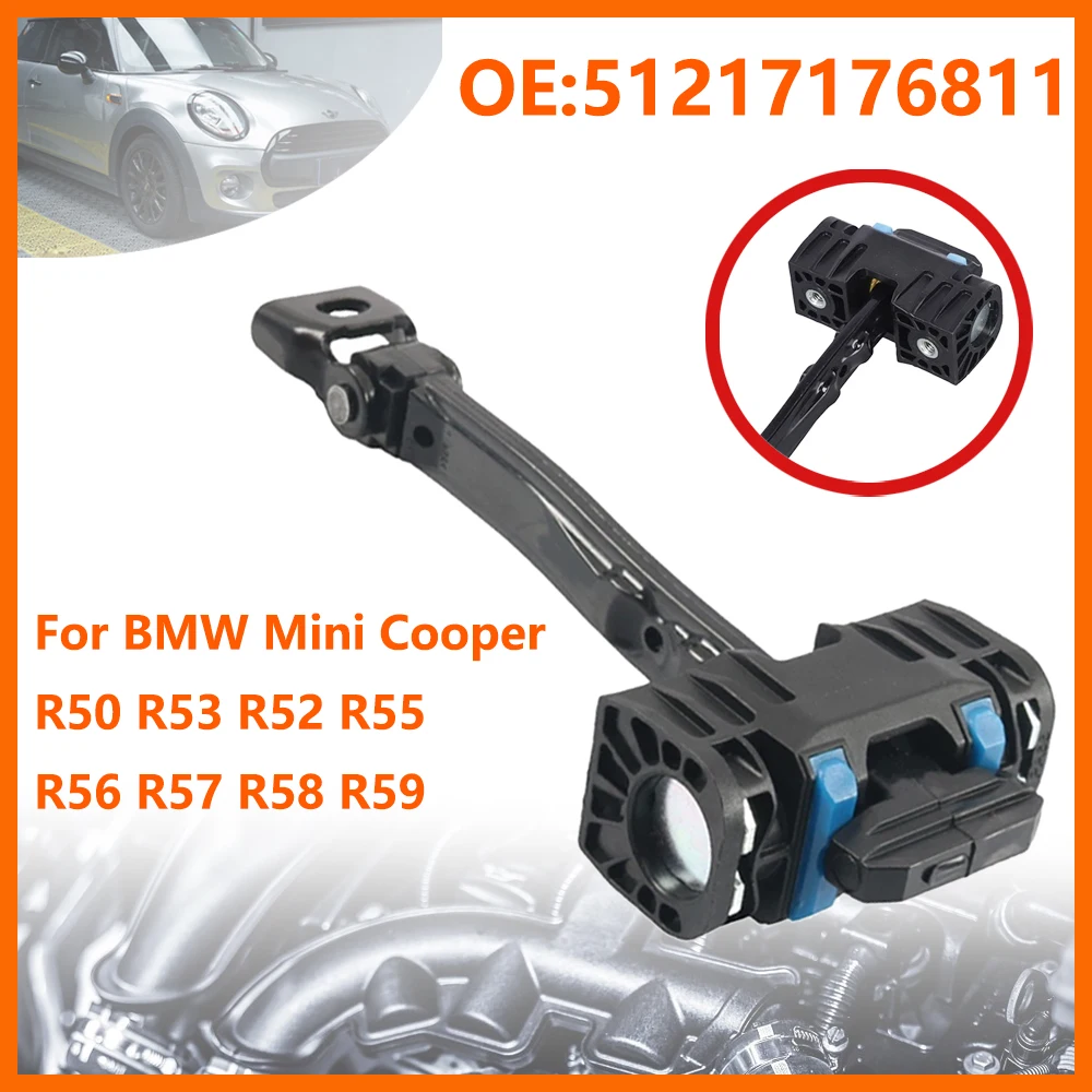 51217176811 Front Left Right Door Brake Check Stopper Hinge For BMW Mini Cooper R50 R53 R52 R55 R56 R57 R58 R59 7176811
