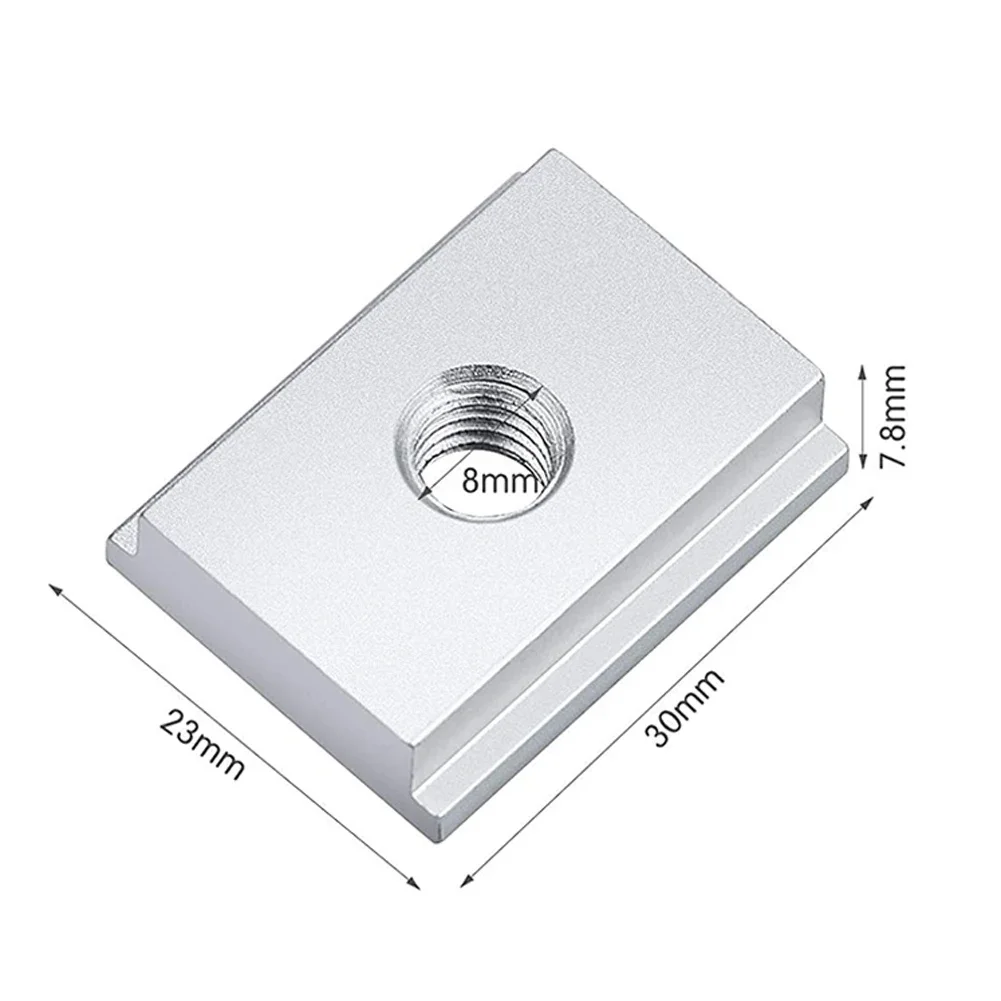 10-パック-m8-t-トラック-スライダー-ナット-木工ツール用-完璧なファスナーでテーブルソーとマイターソーエクステンションに最適