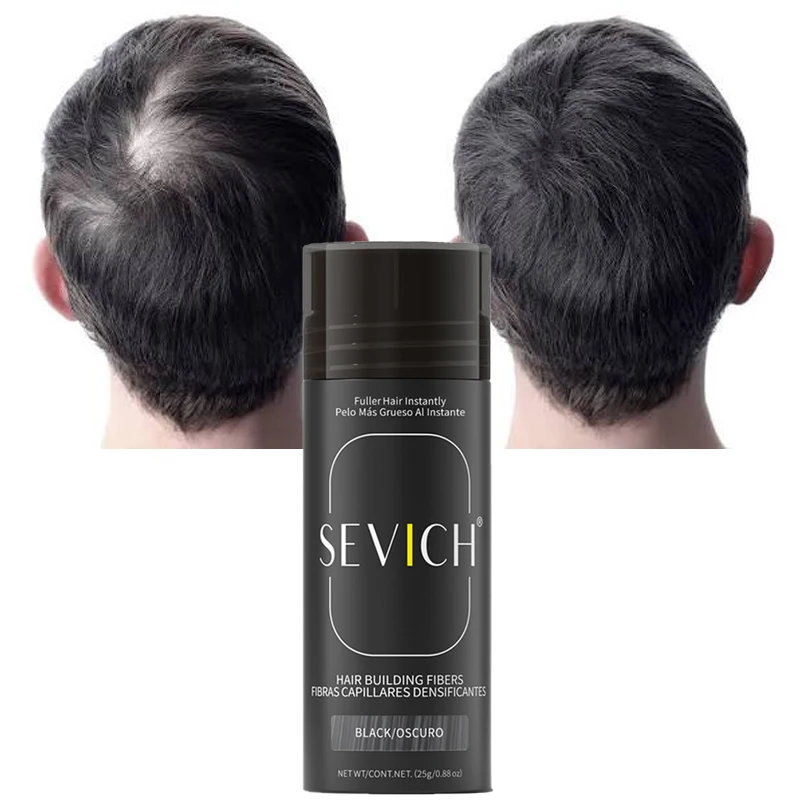 Hair Building Fibers for Instant Thickening, Voluminous And Refreshing Hair Fiber Powder Hair Covering Fiber Hair Color Filler