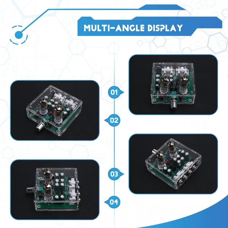 6J1 Valve Preamp Tube Amplifier Board Pre-Amp Mixer Bile Buffer DIY Audio Kits For Audio Enthusiasts And Hobbyists