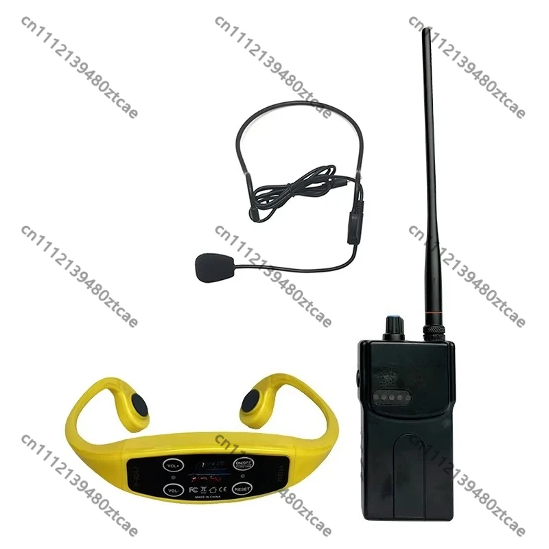 Bone Conduction Earphones Waterproof Sports Headset Swimming Training Outdoor Fitness