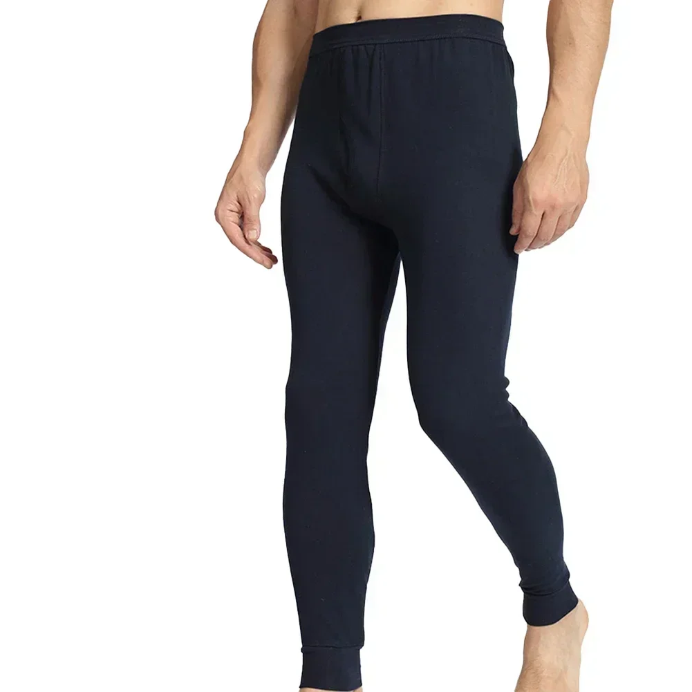 

Men Winter Warm Thermal Bottoms Long Johns Legging Skinny Underwear Pajama Pants Men's Thermal Underwear Keep Warm Leggins