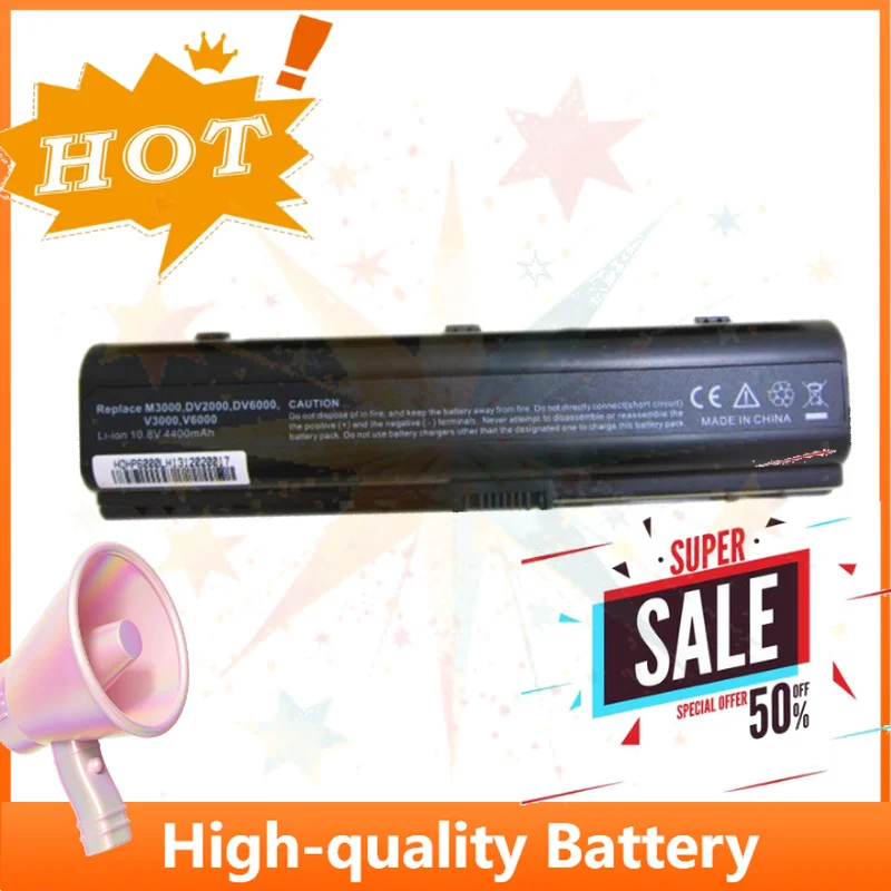 SWZY Laptop Battery for HP Pavilion DV2000 DV2700 DV2200 DV2500 DV6000 DV6100 DV6200 DV6300 DV6500 for Presario V3500 V3000 V310