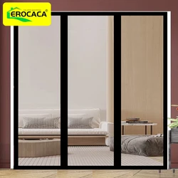 EROCACA Magnetic Door Screen Custom Size Mosquito Net Curtain Fly Insect Automatic Closing Invisible Mesh For Kitchen indoor