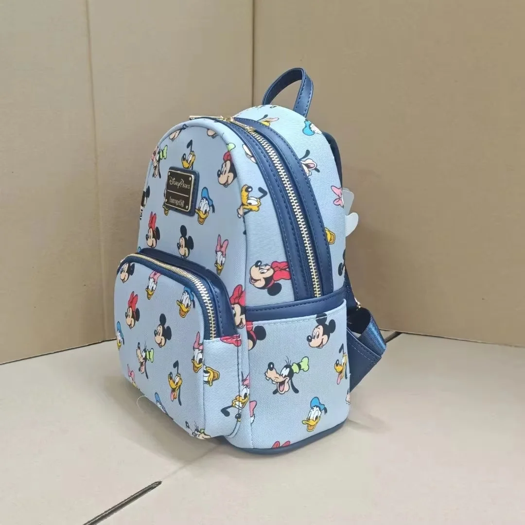 

New Minnie Mickey Donald Duck Mini Backpack Girl Shoulder Bag Outdoor Leisure Bag Elementary School Backpack Girl Birthday Gift