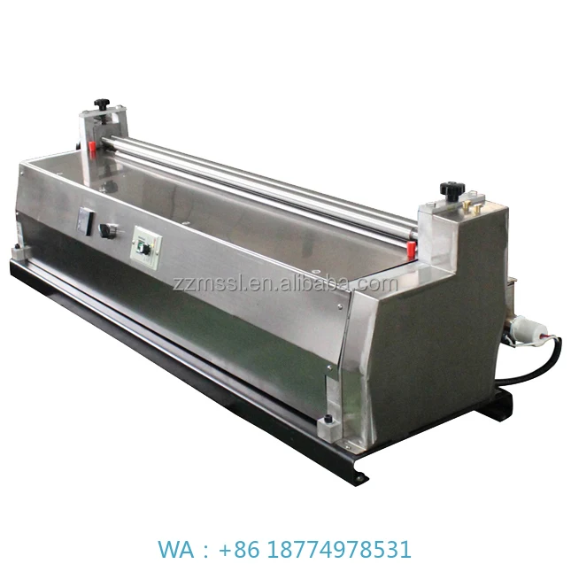 old Glue/paper Pasting Gluing MachineHot Melt Glue Machine/paper Gluing Machine With Hot and C