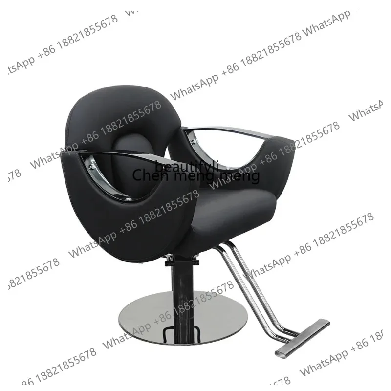 

ss 26 High-End Hair Cutting Chair Barber Shop Hairdressing Stool Hot Dyeing New Simple Hair Care Chair for Hair Salon
