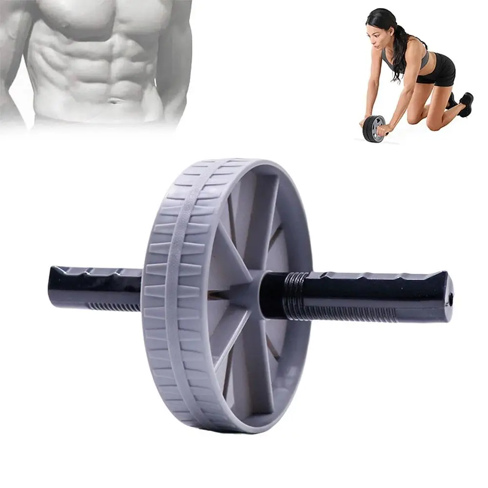 Fitness Roller Home Fitness Roller Silent Fitness Core Fitness Training Equipment Muscle Strengthening Strength Tools Sport N7T5