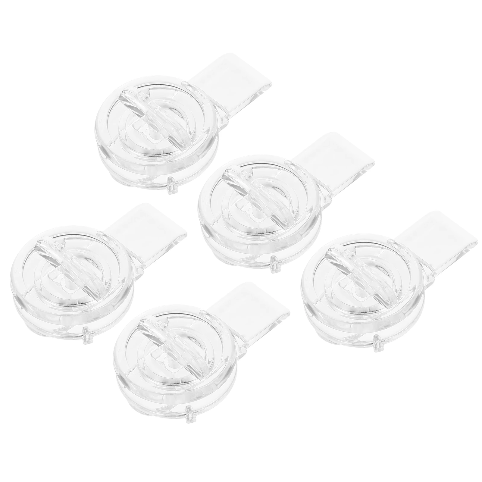 

5pcs Door Latch Lock Clasp Buckle Retro Hasp Hook Padlock Acrylic AntiRust Sturdy Jewelry Boxes Wooden Boxes Home