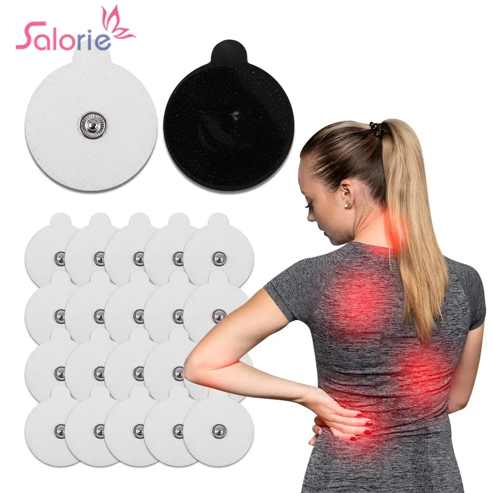 

10/20/30 Pad Tens Electrode Pads Gel Apparatus Adhesive for Electric EMS Muscle Stimulation Machine Massager Relaxation Tools