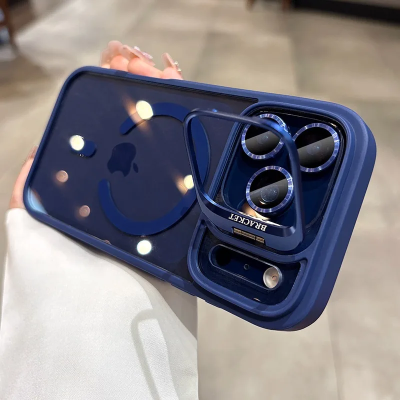 آيفون الهواء 17 ProMax شريط للرسغ الحبل حامل كاميرات مراقبة عالي الجودة Magsafe آيفون 17 15 16 12 11 13 14 برو ماكس زائد غطاء