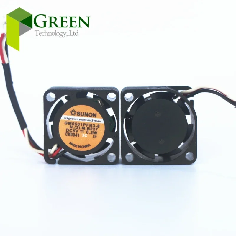 SUNON 2010 20MM 2cm  5V 0.2W 20x20x10 mm Cooling Fan 15000RPM Mini laptop fan ball  GM0501PFB3-8  3pin