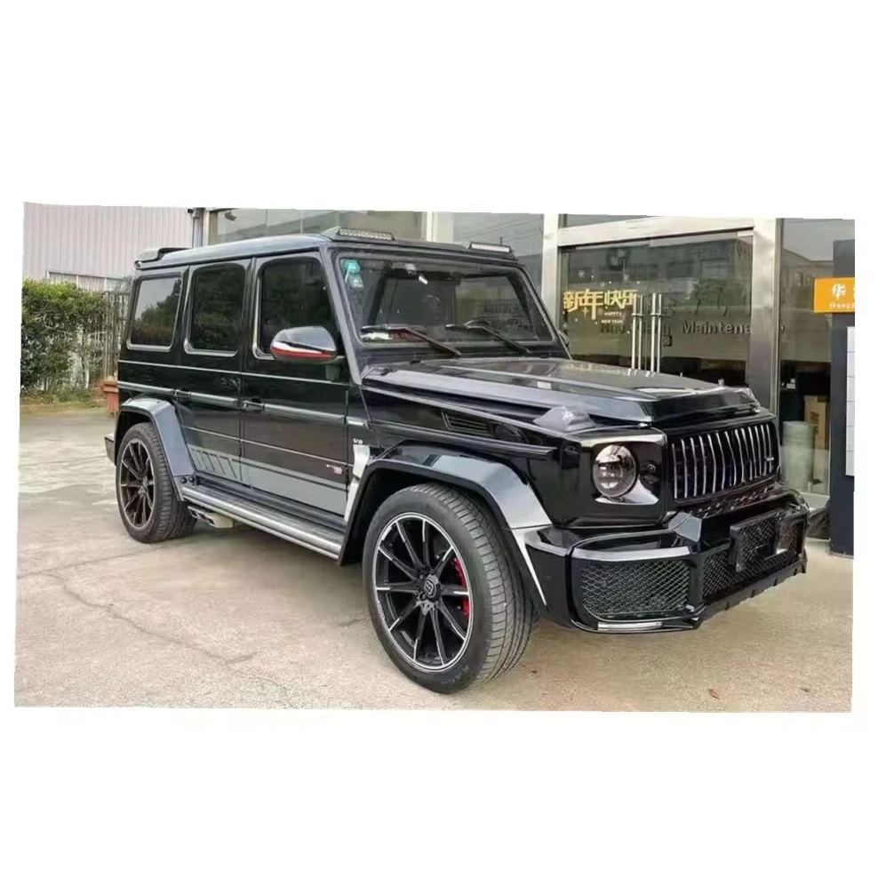 car body kit for Benz G class W463 2004-2018 upgrade to W464 B-brabus include front and rear bumper assembly with grille