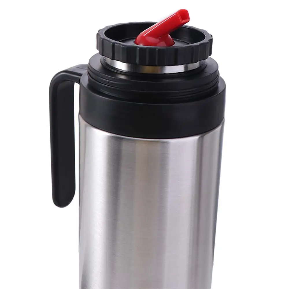 1000 ML Yerba Mate Thermos Bottle Stainless Steel Double Wall Vacuum Flask Large Capacity Straw Design Thermal Cup Travel