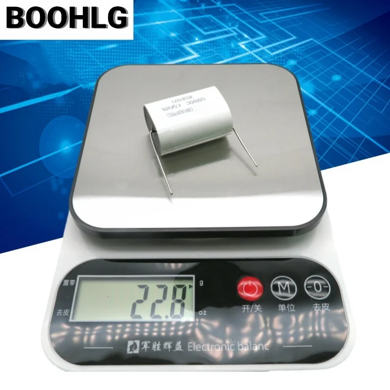 

2PCS CBB20 1200V 4.7UF 1200V 475J 1200V Absorption Non Inductive Axial Capacitor