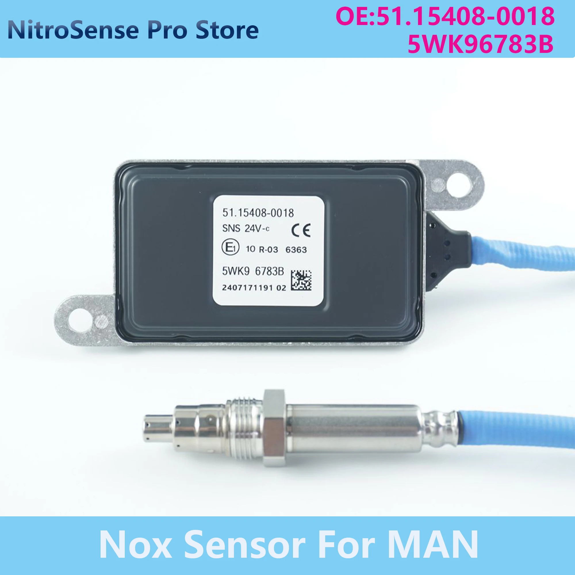 

Датчик оксида азота 5WK96783B 5WK9 6783B 51.15408-0018 высокого качества для грузовиков MAN Euro6 (Nox-сенсор)