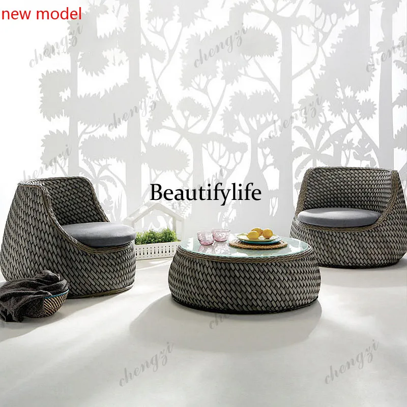 

Wood Nordic Garden Furniture Sets Armchair Boho Garden Furniture Sets Fabric Balkoni Giardino Arredo Patio Furniture Outdoor Set