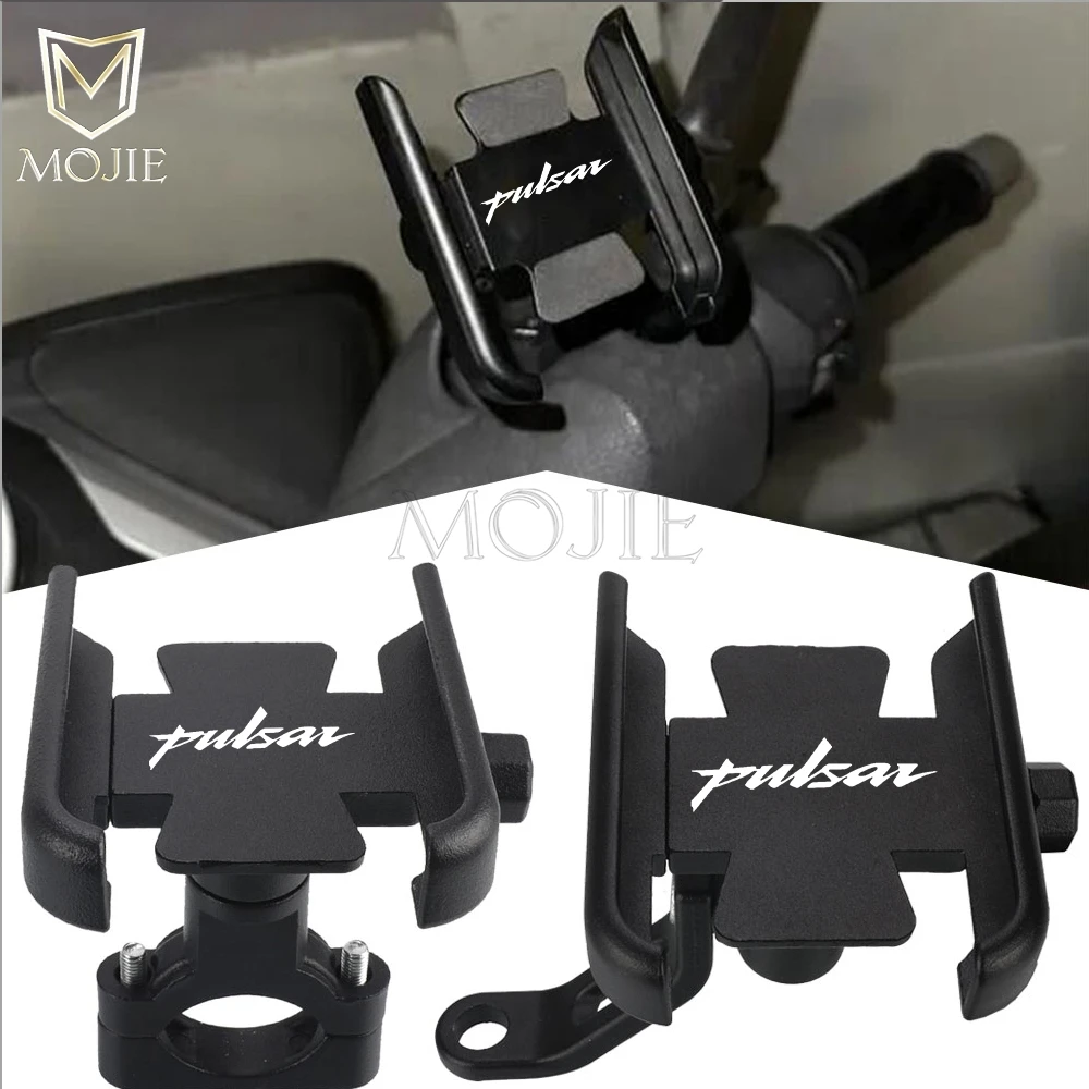 Motorbike Mirror Mobile Phone Bracket Stand Holder FOR BAJA PULSAR 200 NS NS200 All Years 2013-2020 2021 2022 2023 2024 2025