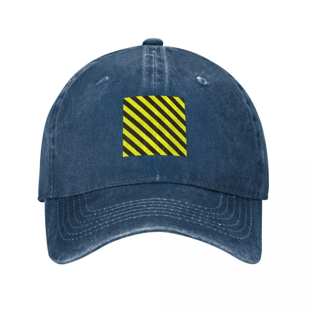 Madchester black yellow stripes Factory design Baseball Cap Gentleman Hat Wild Ball Hat Fishing cap Woman Hats Men's