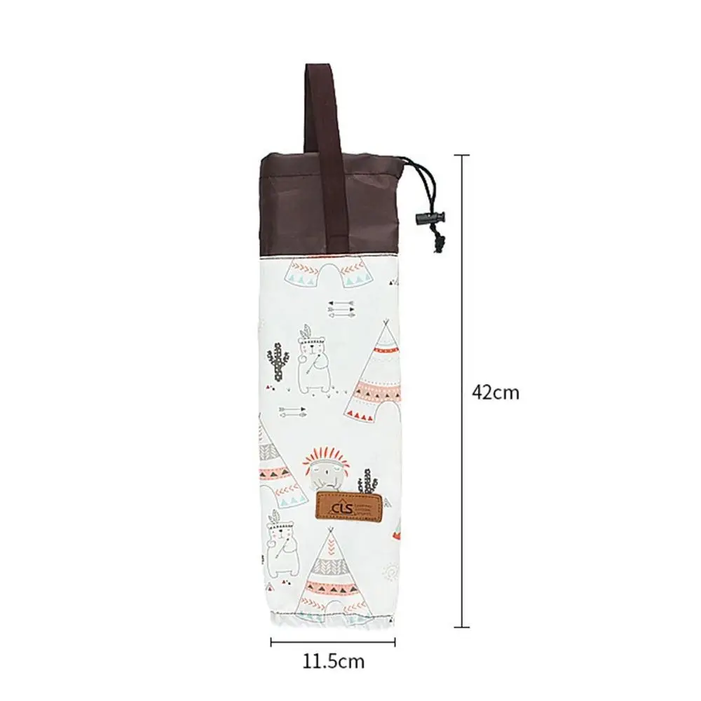 Outdoor Camping Cup Organizer Disposable Paper Cups Hanging Bag Paper Cup Storage Bag Paper Cup Holder Storage Bag