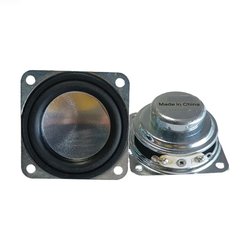 Wholesale 40mm 4Ω/8Ω RMS power 5W Full Range Speaker 1.5Inch Neodymium magnet Horn square car/home audio Waterproof Speakers