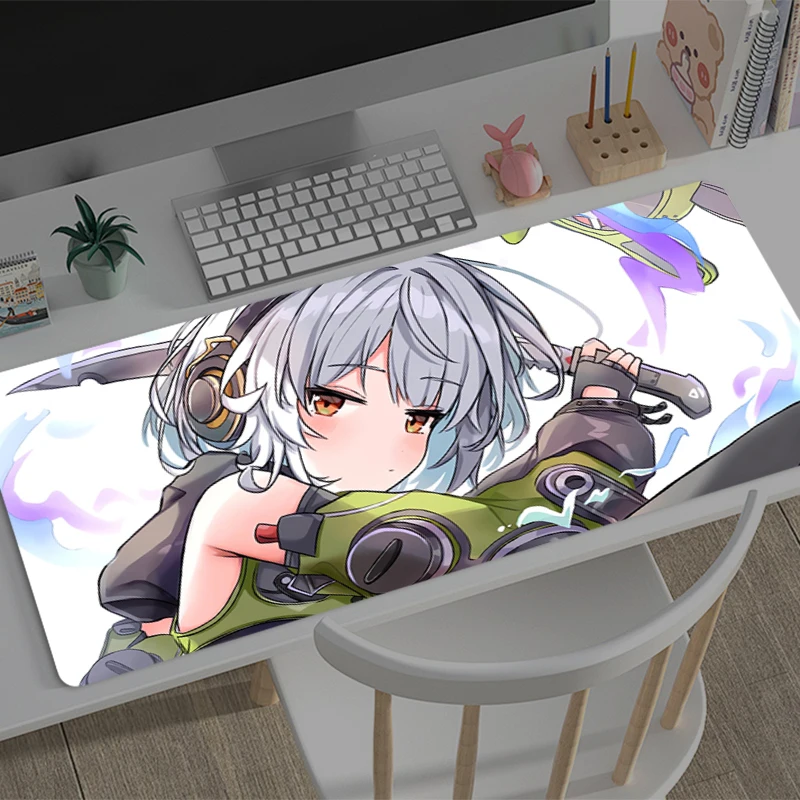Gaming Mouse Pad Zenless Zone Zero Anby Demara Gamer Computer Accessories Keyboard Mousepad Company Desk mat PC Anime Mousepad
