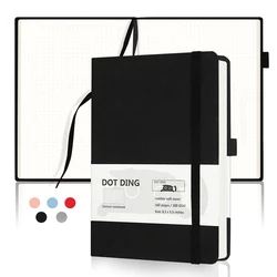 A5 Notebooks Leather Cover Soft Journals Notepad Diary Agenda Planner Writing Students School Office Supplies Stationery