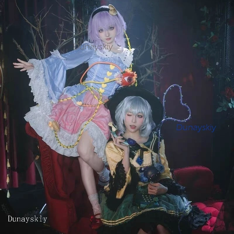 Picture 6: Cat Cute Magic Store Satori Komeiji Cosplay Lolita Dress Palace of the Earth Spirits Touhou Project Mystia's Izakaya Costume