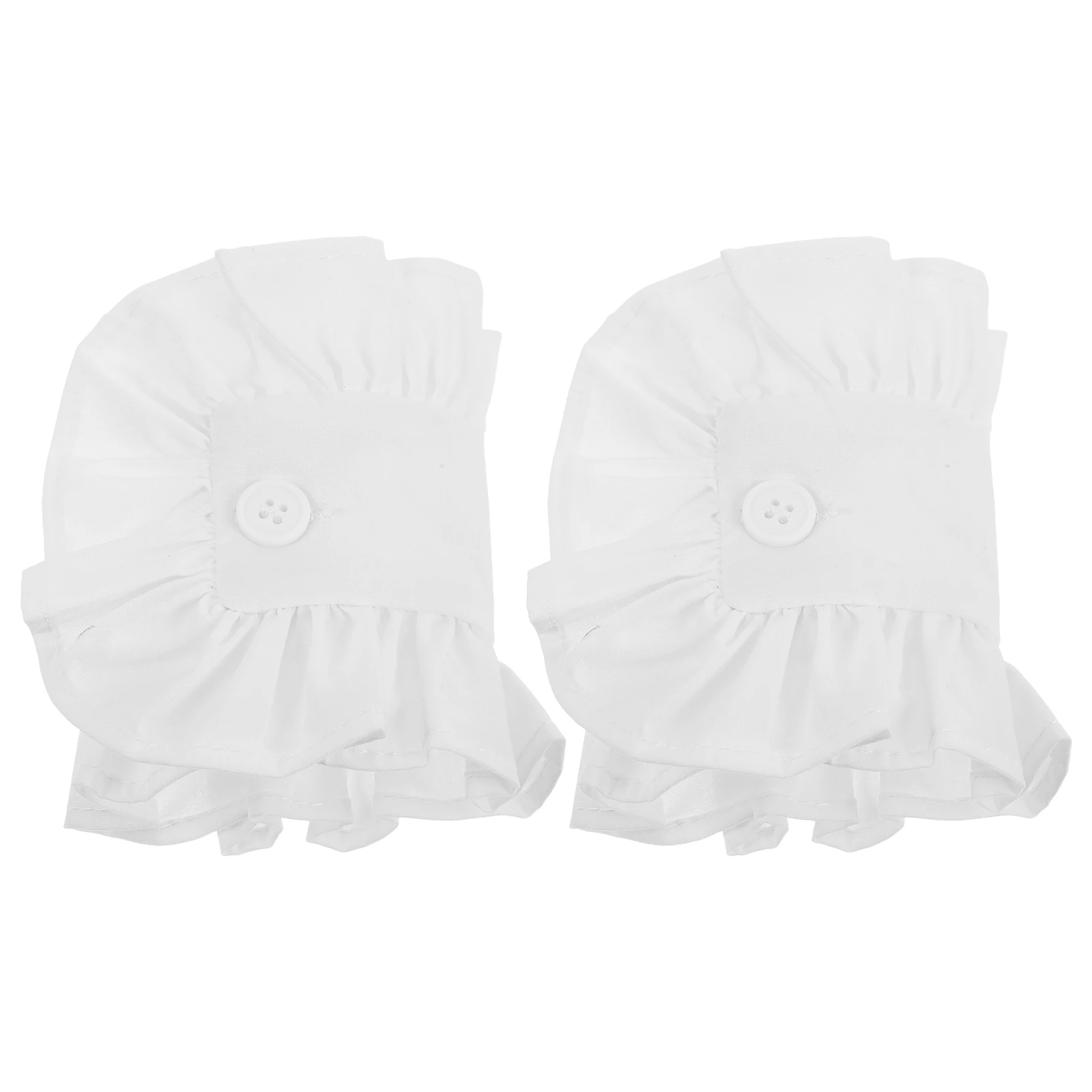 

Decorative Fake Sleeves Hollow Horn Wrist Warmers Female Sweater Detachable Hand for Blouse Cuffs False