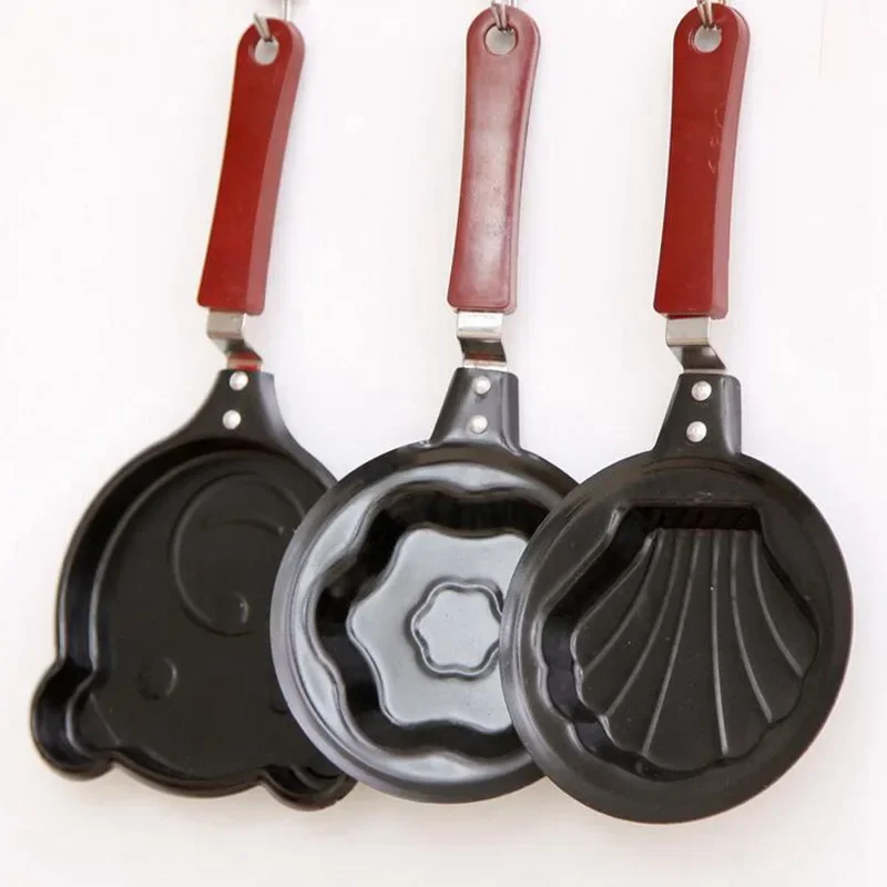 

New Cute Nonstick Egg Mould Pans Cooking Tools Mini Kitchen Accessoories Breakfast Egg Frying Pans Cute Shaped
