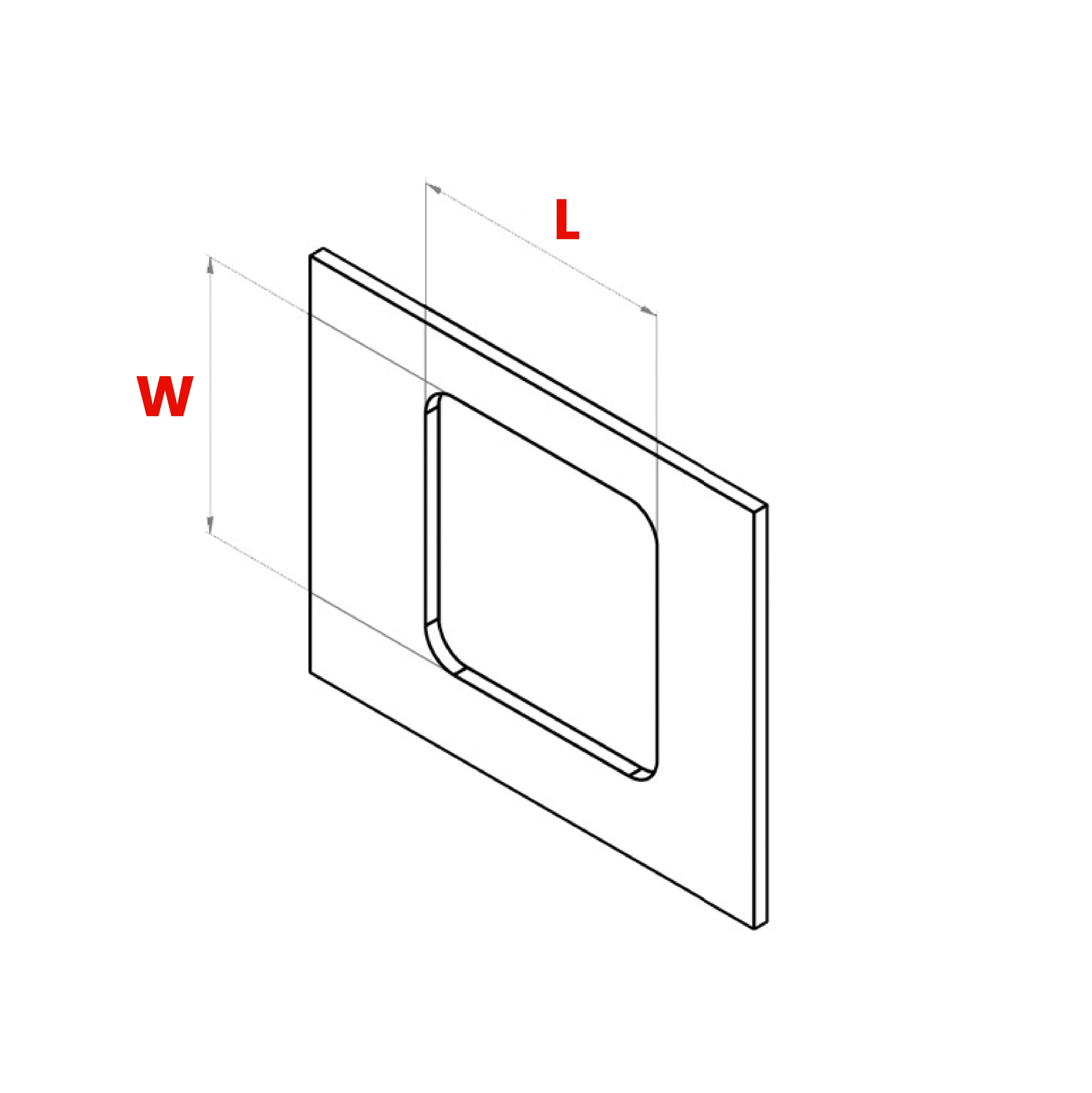 Corrosion Resistant MS24-SW 50 Cm X 120 Cm Strong Side Sliding Window RV Camper Travel Trailer Vent Opening Body Part