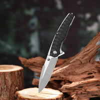 New D2 Steel Folding Knife G10 Handle Outdoor Camping Survival Hunting Knife Portable High Hardness Fruit Knife