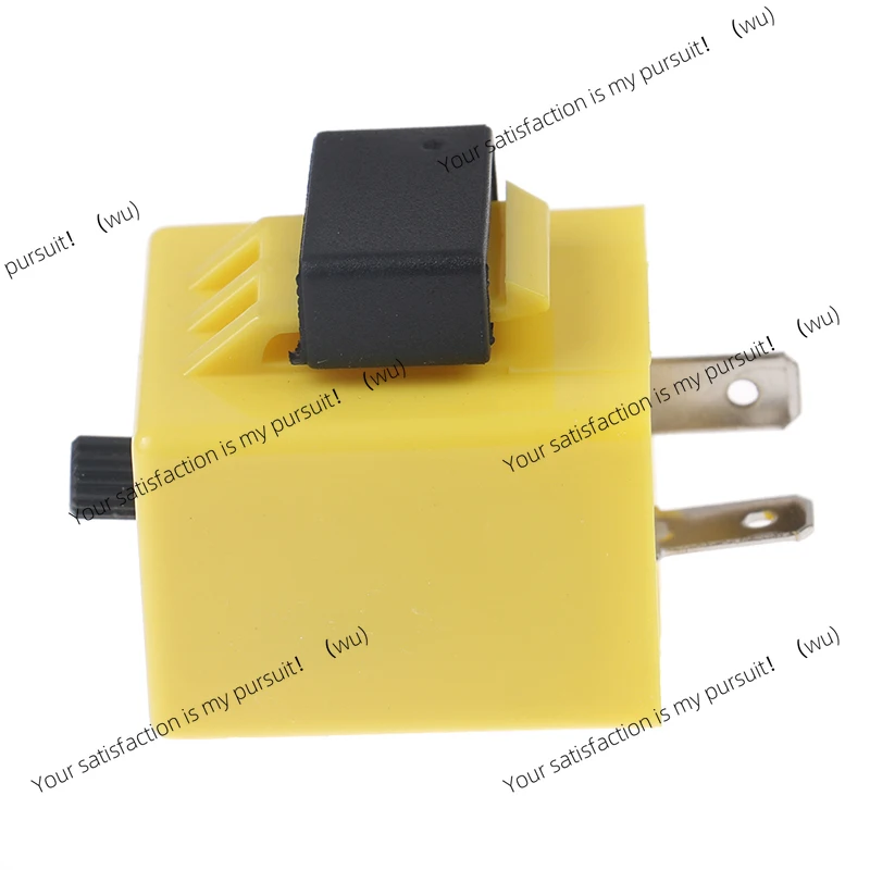 1pcs 12V 2 Pin Adjustable LED Indicator Flasher Relay Module For Motorcycle Motorbike Turn Signal Light