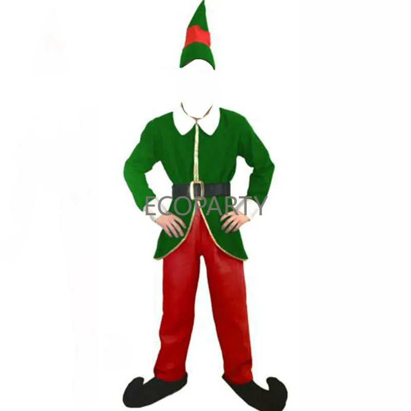 Christmas Costumes for Adults Elf Costume Men and Child  Buddy the Elf Costume Adult