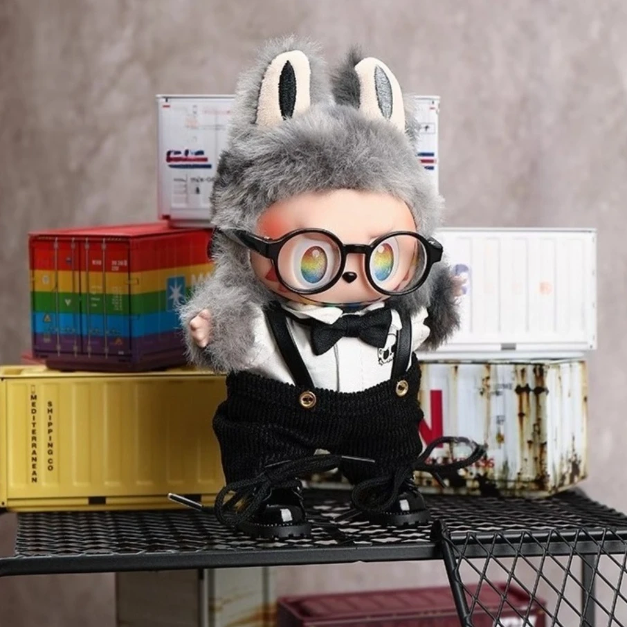 

Для Labubu наряд, плюшевые куклы, аксессуары, милая одежда, рубашка, комбинезон, костюм, детская игрушка, одежда Ropa Labubu