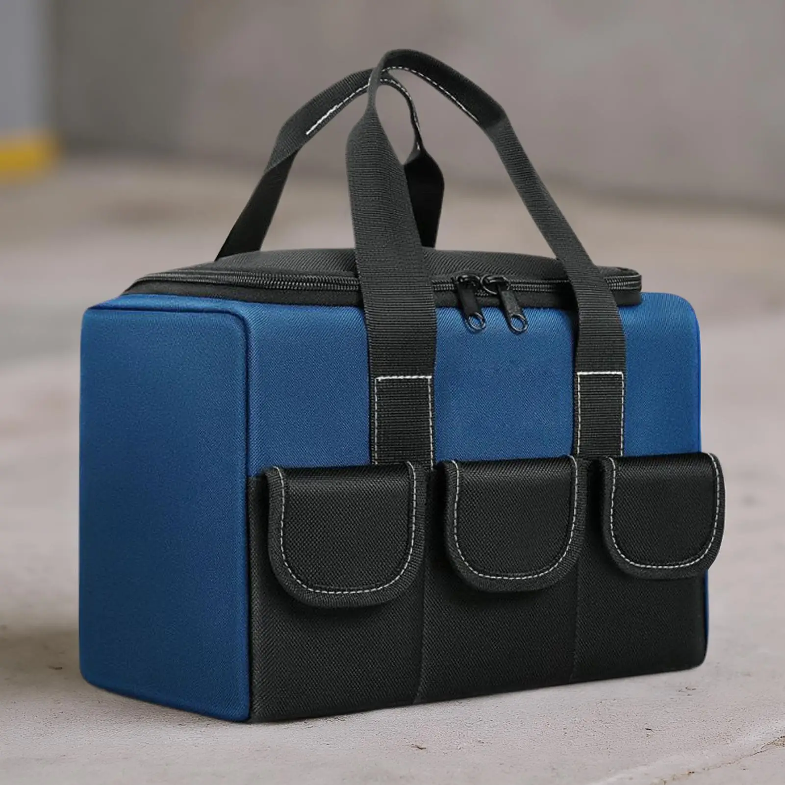 

Сумка для инструментов, водонепроницаемая сумка для организации инструментов, чехол для оборудования на молнии, Оксфорд, толстый, износостойкий, для строительной площадки, электромобиля