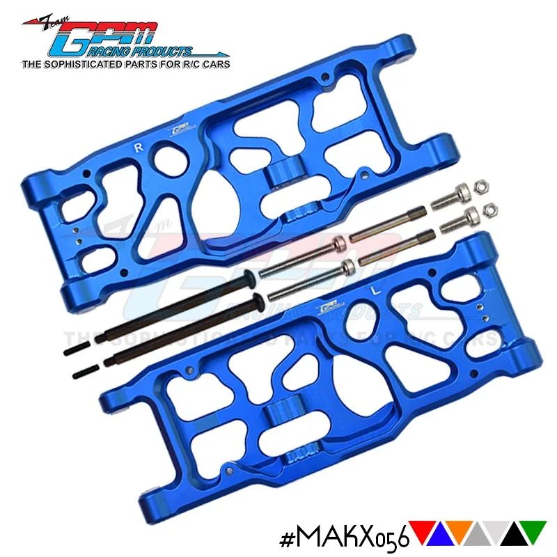 

ARRMA 1/5 KRATON/OUTCAST 8S EXB ARA110002T1/T2 Aluminum Rear Lower Arms - Heavy Duty CNC Upgrade Pair for 8S RC Monster Truck