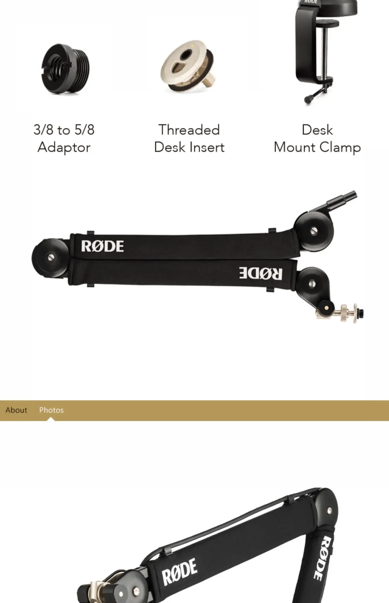 

2025 hot sale Rode Microphone Cantilever Stand PSA1+ Desktop Live Suspension Telescopic Arm Lift Microphone Cantilever Stand