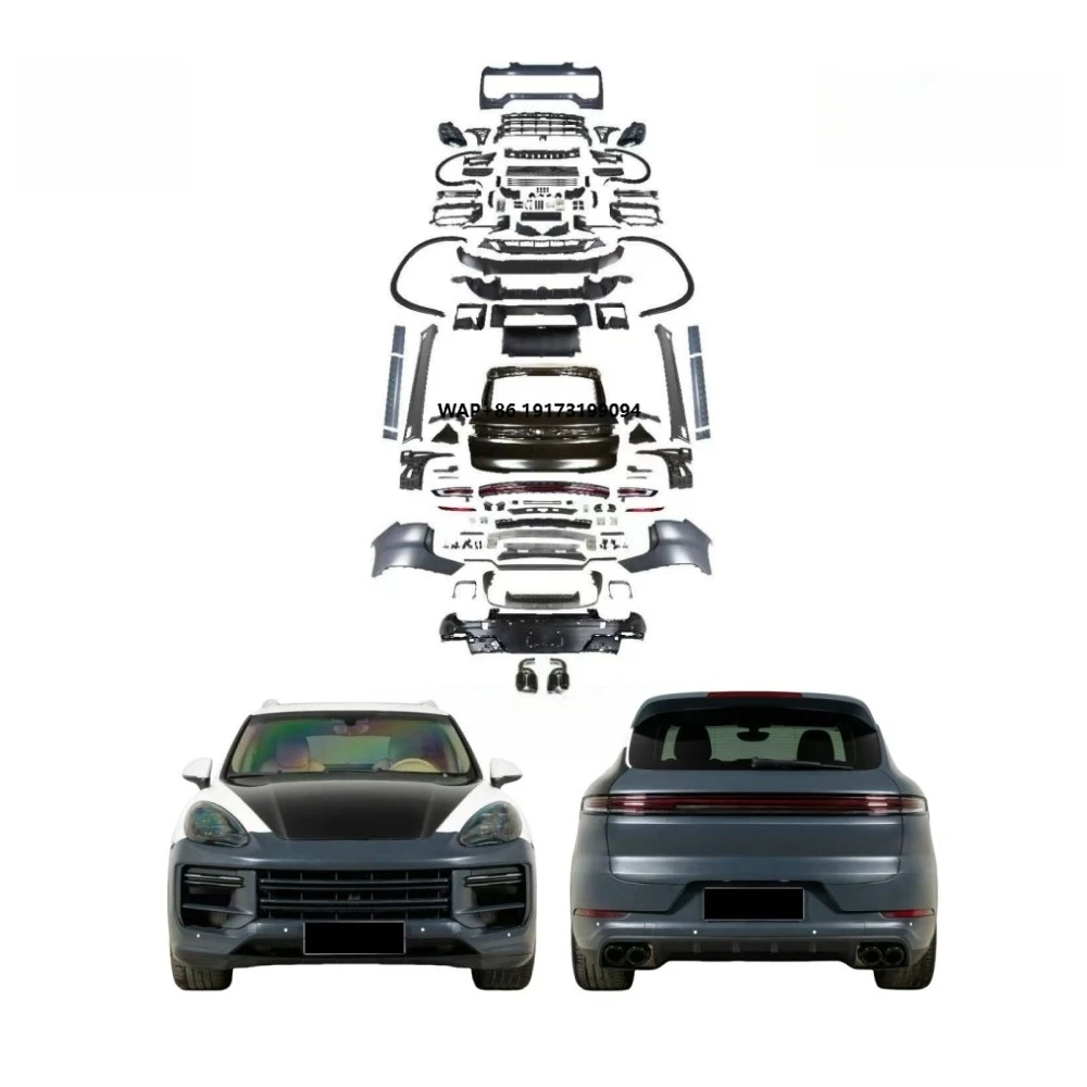 

For Suitable Cayenne 2011-2014 Models 958.1 Old to New 24 Models Turbo Surround