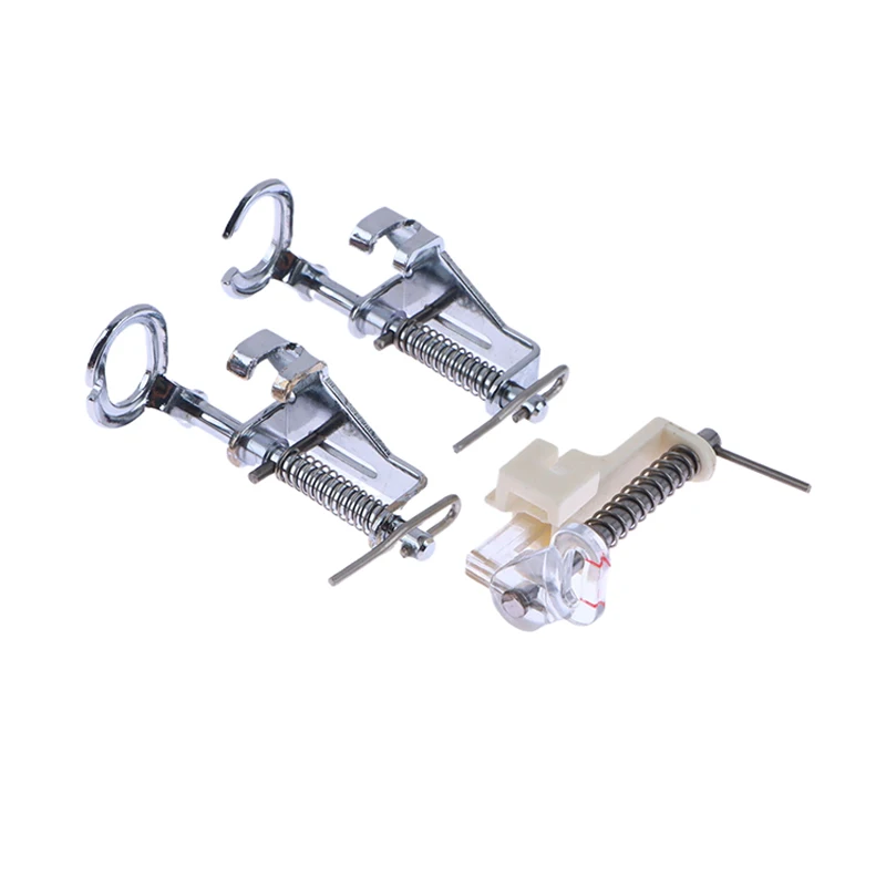 1Pcs Large Metal Darning Foot Free Motion Presser Foot For Home Sewing Machines Close Toe Open Toe Quilting Foot Embroidery Feet