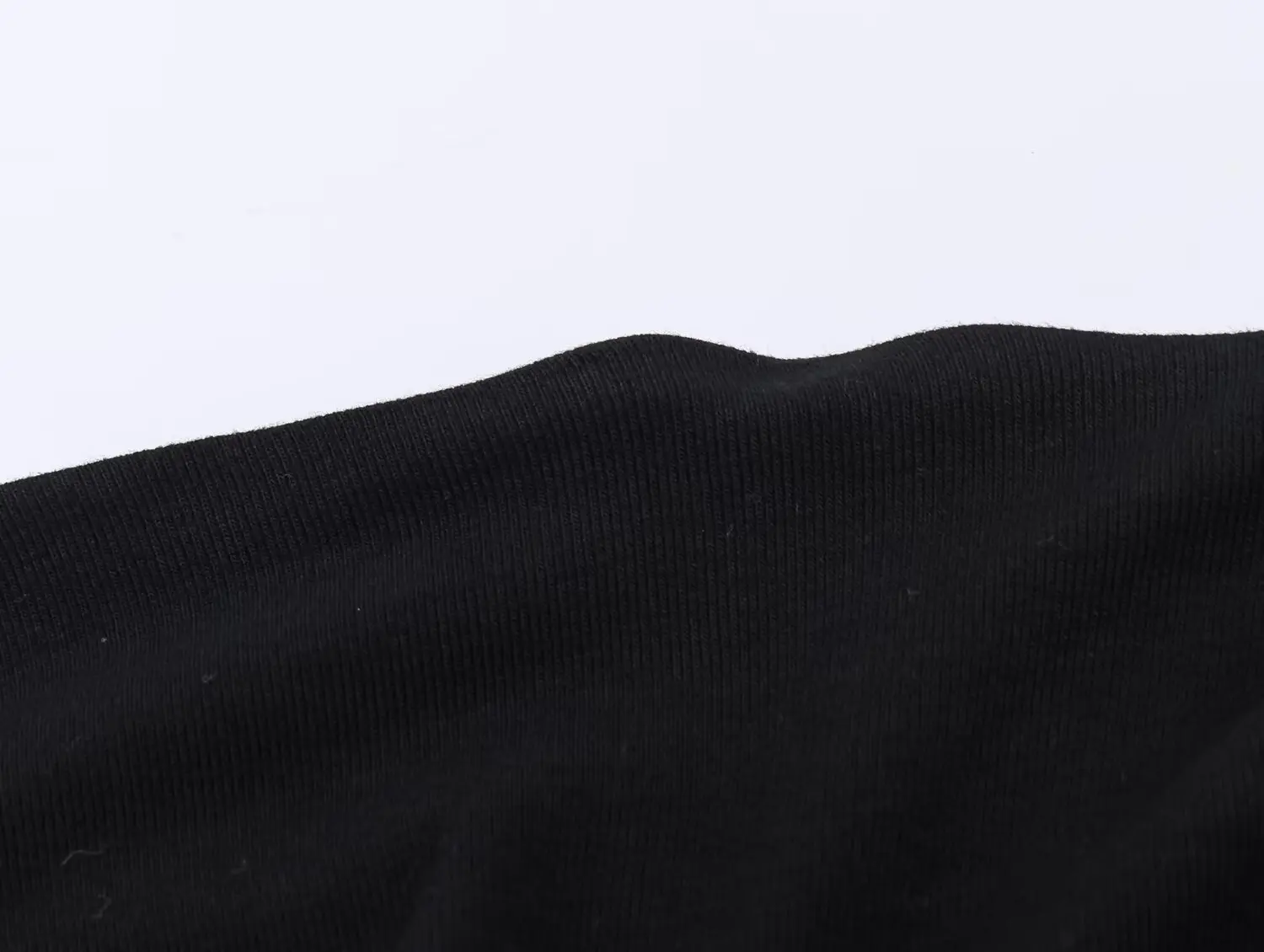 HH Damen Schwarzes Oberteil mit Stehkragen, Asymmetrischen Cape-Ärmeln und Gerüschtem Saum, Lässiges Sommer-Urlaubs-Oberteil, Locker Geschnittenes Langes Modisches Party-Top – Detail 6
