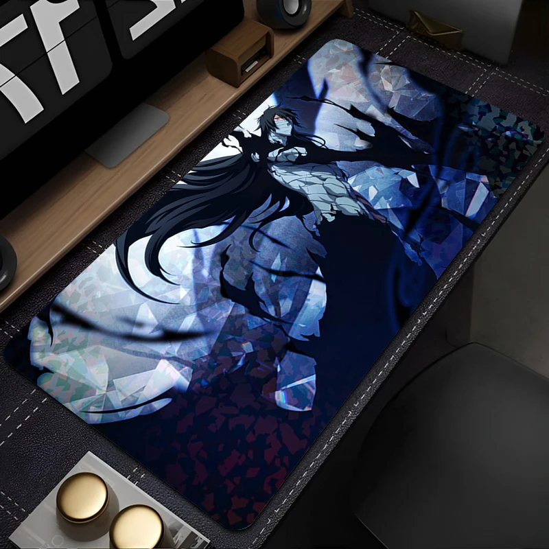 Bleekmiddel Ichigo Mugetsu Anime Muismat Gamer Accessoires Bureau Matten Rubber Tapijt Tapijt Tapijt Mousepad Kantoortafel Pads Gaming Muis Matten