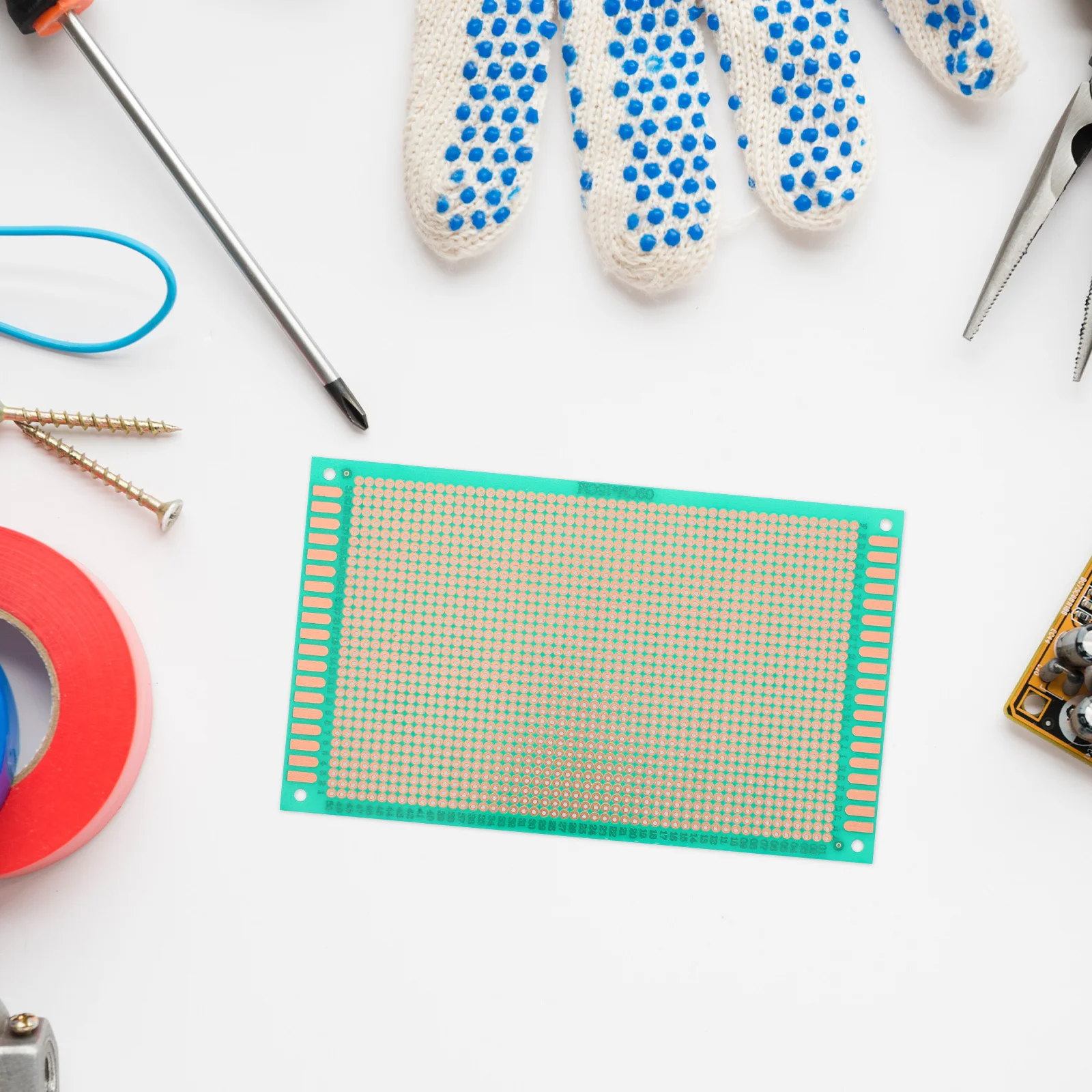 

Universal Printed Circuit Board Single Sided Pcb for Soldering DIY Experiments Versatile Design Easy to Use Circuit Board