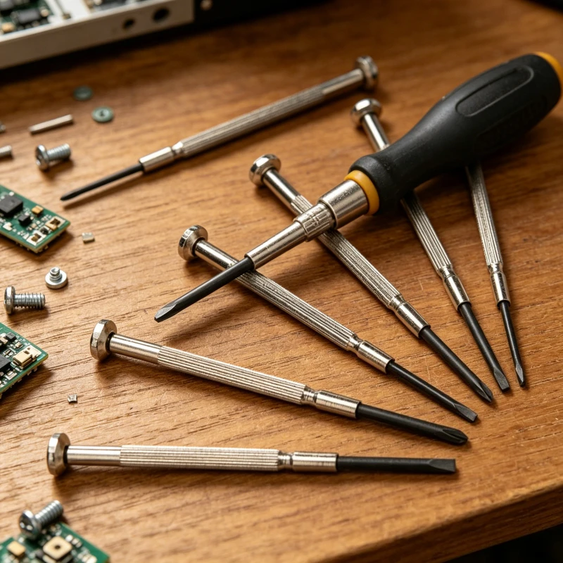 Screwdriver Set Precision - 1 Set Mini-Präzisions-Brillenschraubendreher-Set, geeignet für tragbare