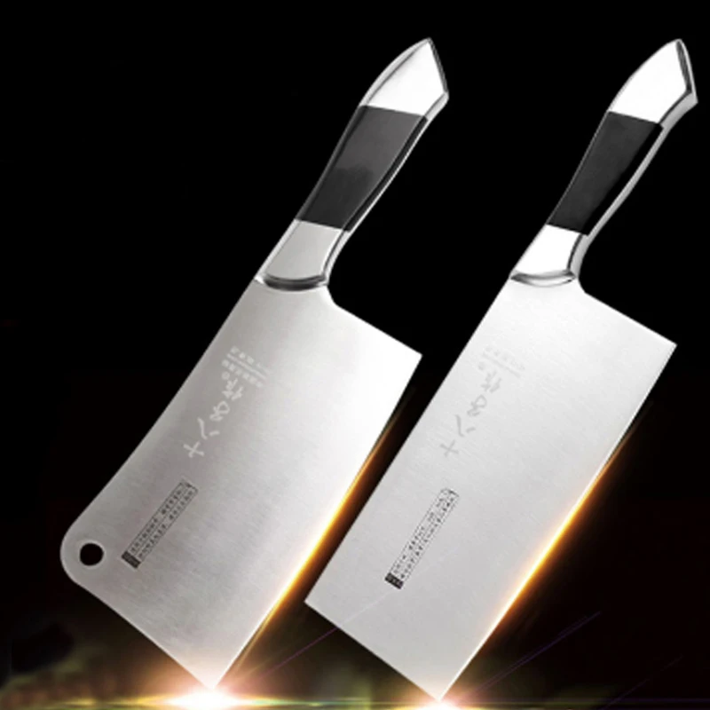 Professional Cleaver Knife Chopper Knife Bone Cutter Knives Slicing Knife Meat Chicken Vegetable Chinese Cleaver Cooking Cutlery