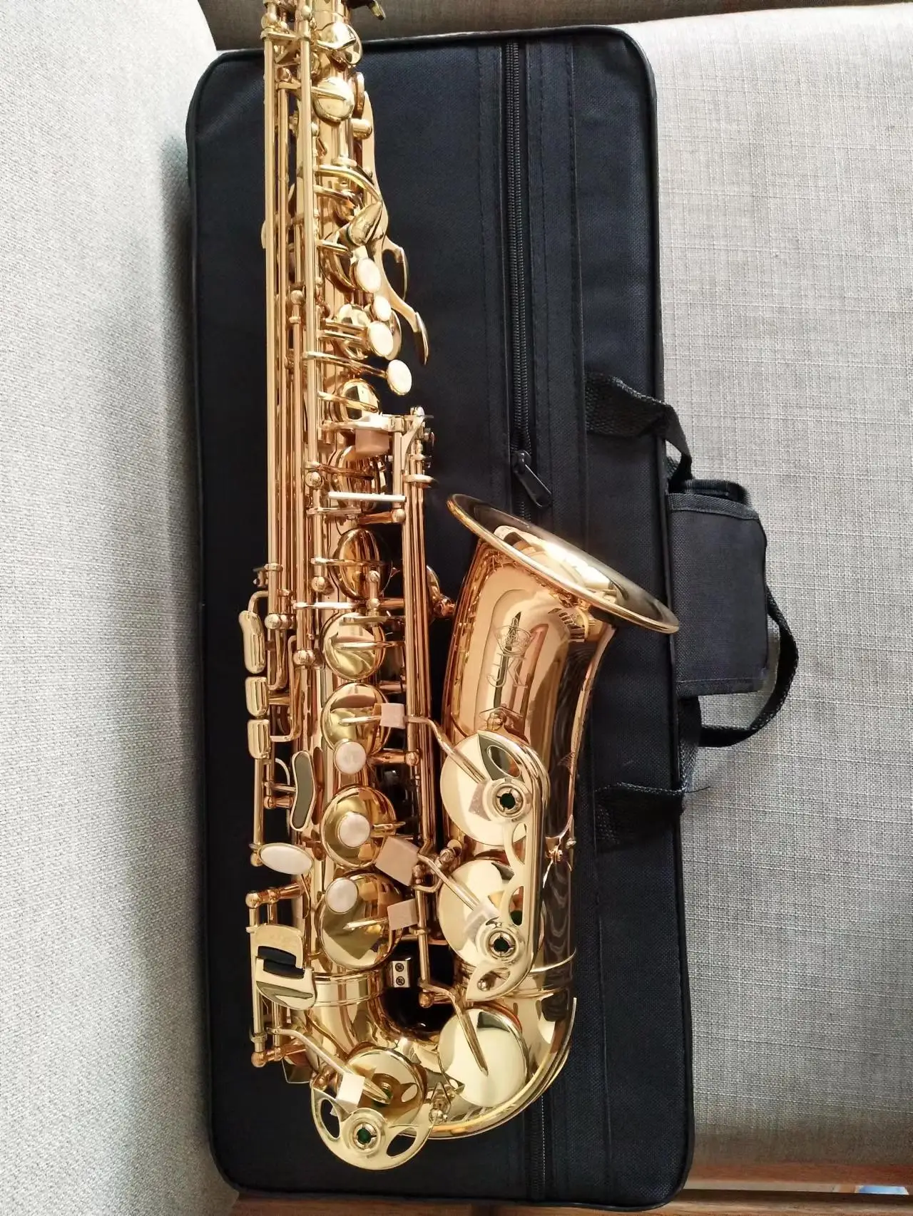 Germany (JK) Keilwerth ST90 Alto Saxophone Gold Lacquer Eb Brass  Sax Alto woodwind Instruments jazz classical playing with case