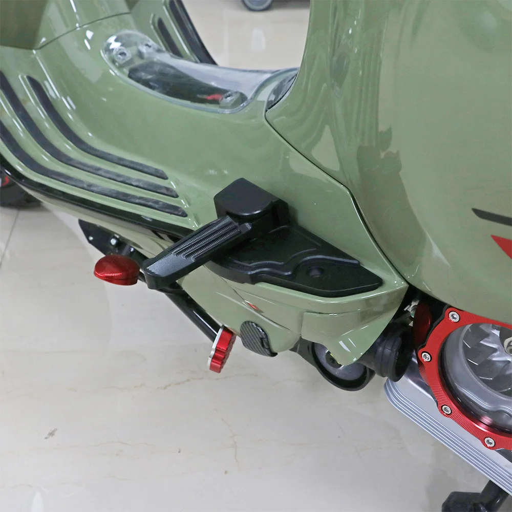 Motorcycle Footrest Rear Passenger Foldable Pedal Scooter Accessory Foot Steps Pegs