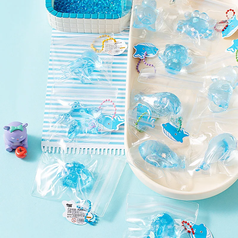 Nette Ozean Tiere Muster Langsam Rebound Dekompression Spielzeug Anti-Stress Squeeze Spielzeug Squishy Party Gefälligkeiten Für Kinder Geburtstag Geschenke