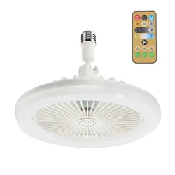 Modern Ceiling Fan Light with 360 Rotation and Remote Control for Bedroom